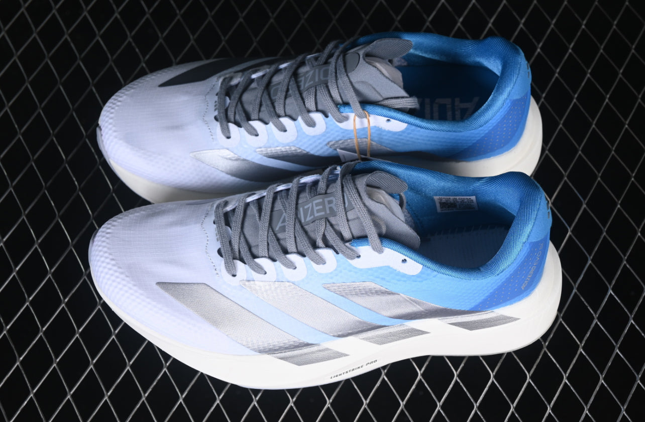Adidas Adizero EVO SL - Branco/Azul/Prata