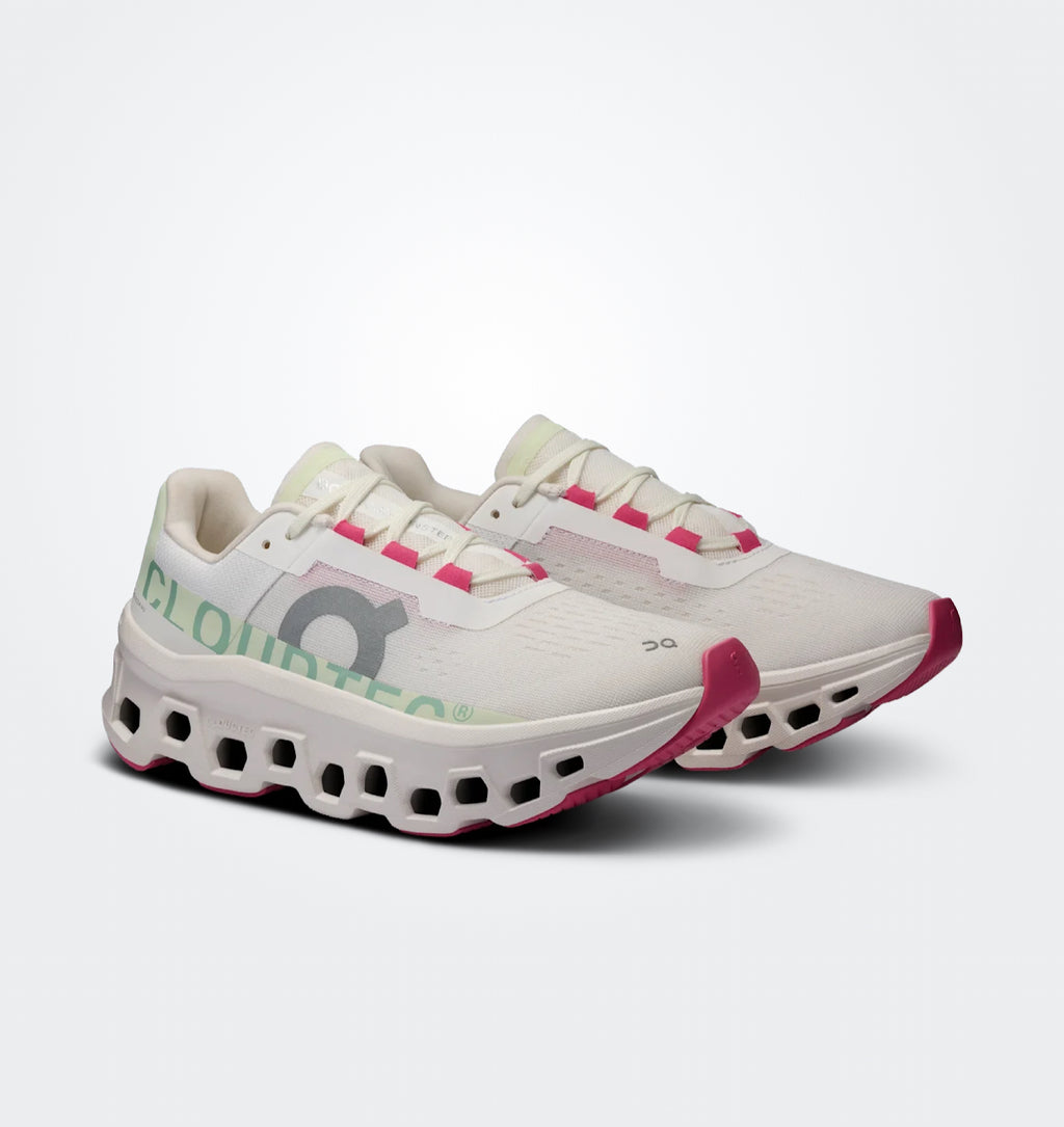 On Cloudmonster “White | Lima”