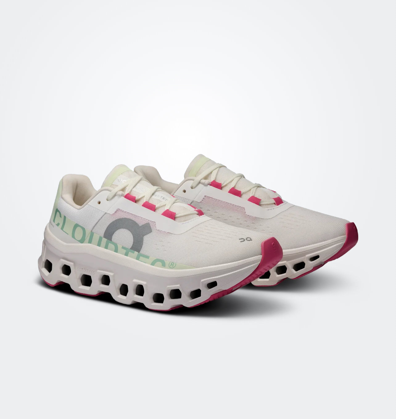 On Cloudmonster “White | Lima”