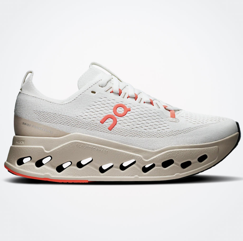 On Cloudsurfer Max “Ivory | Salmon”