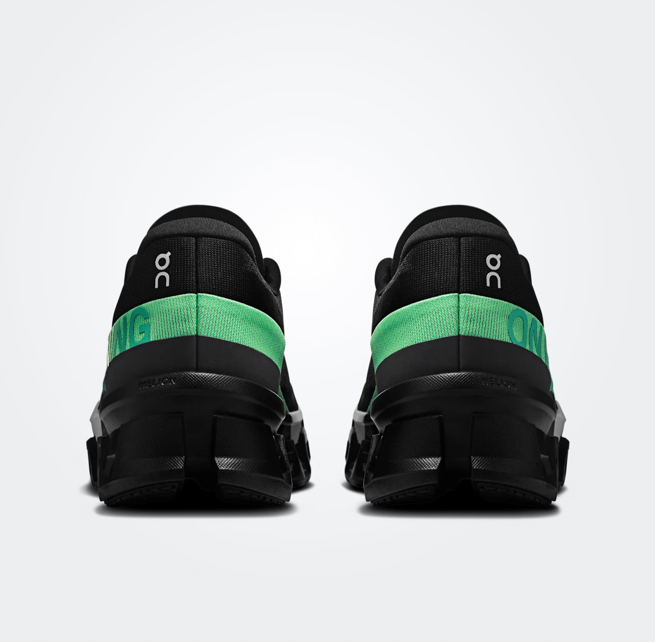 On Cloudmonster2 “Black | Glacier”