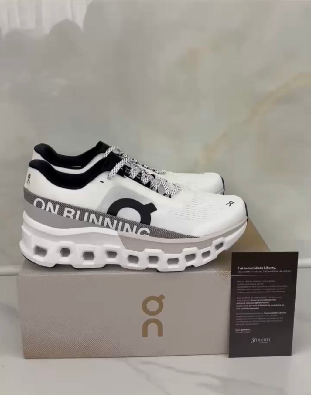 On Cloudmonster 2 White/ Frost