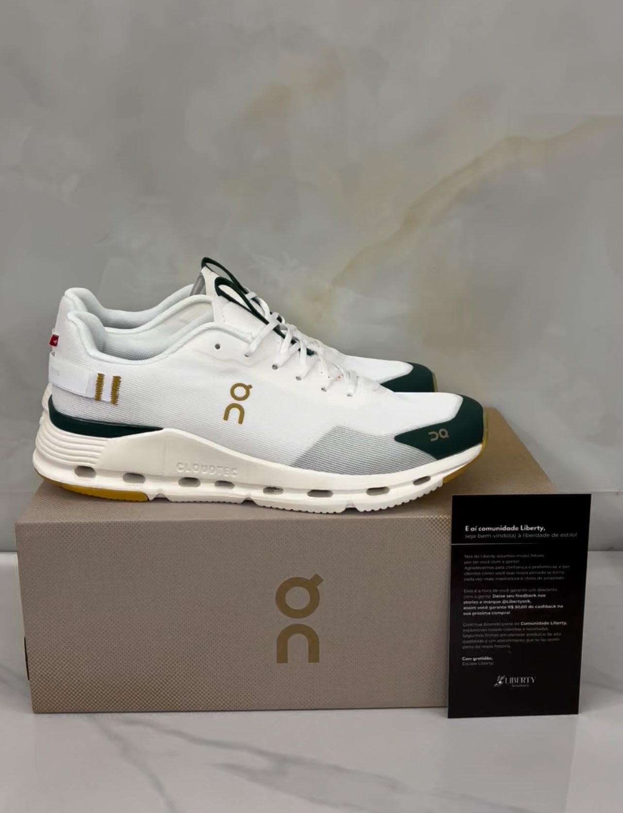 On Cloudnova Form 2 - White | Green
