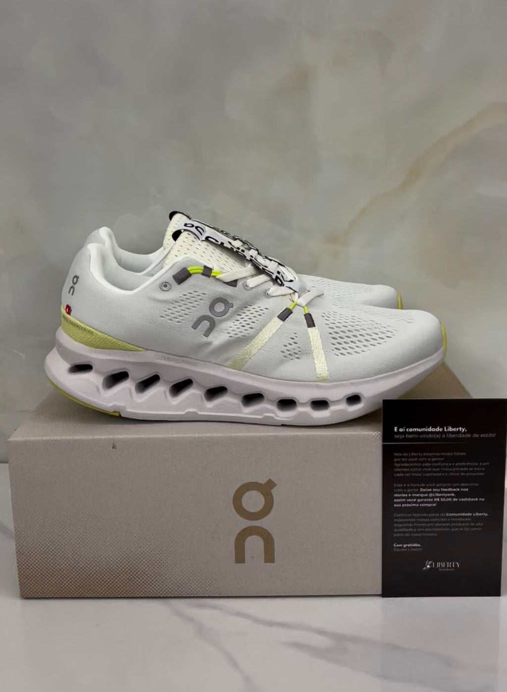 On Cloudsurfer 2  White | Sand