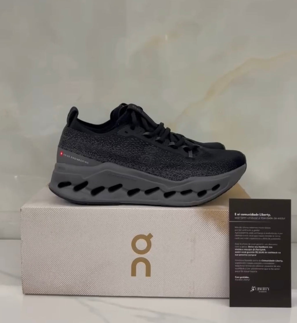 On Cloudsurfer Max “Black | Eclipse”