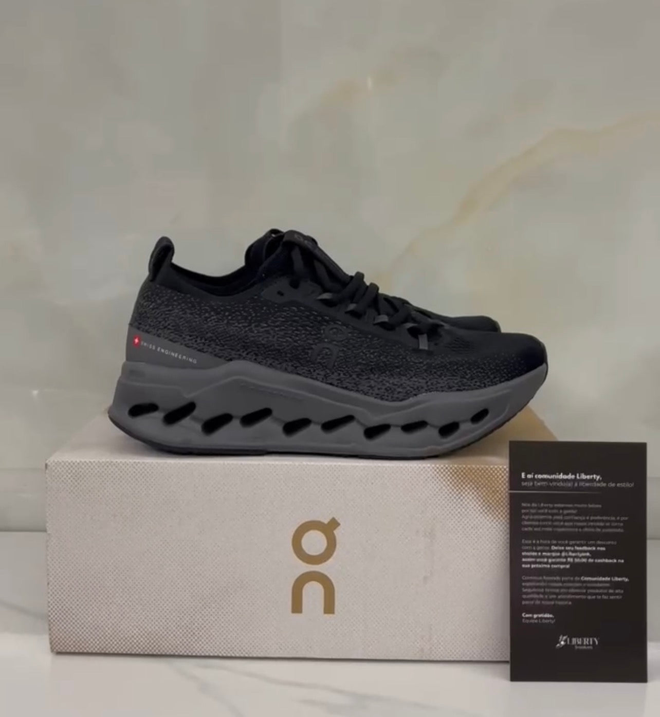 On Cloudsurfer Max “Black | Eclipse”