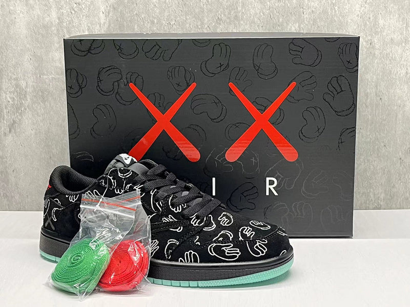 Jordan 1 Low Travis Scott Black Fluorescent