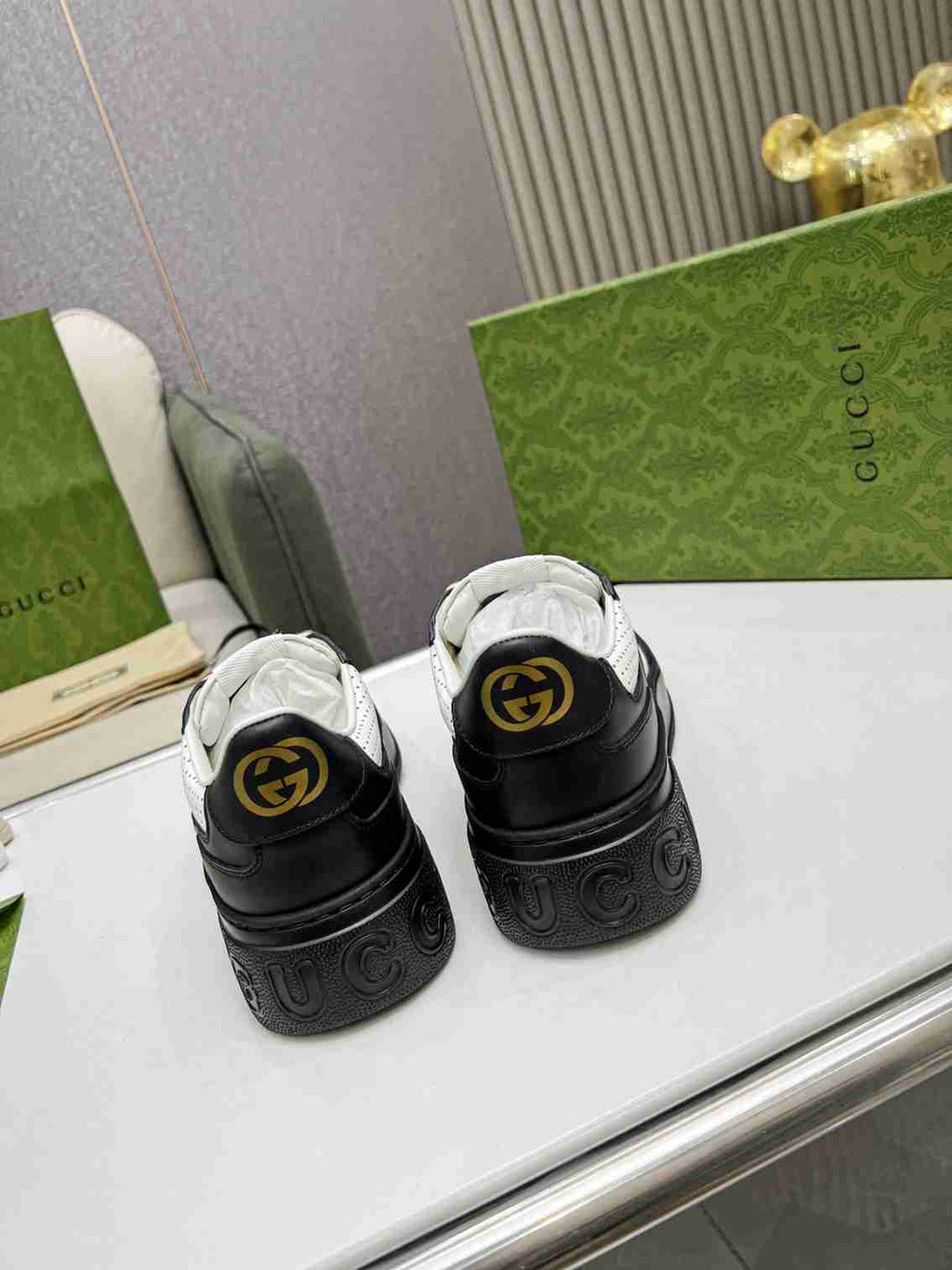 Sneaker Gucci GG Black/White