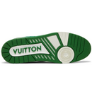 Louis Vuitton Trainer Green Monogram Denim