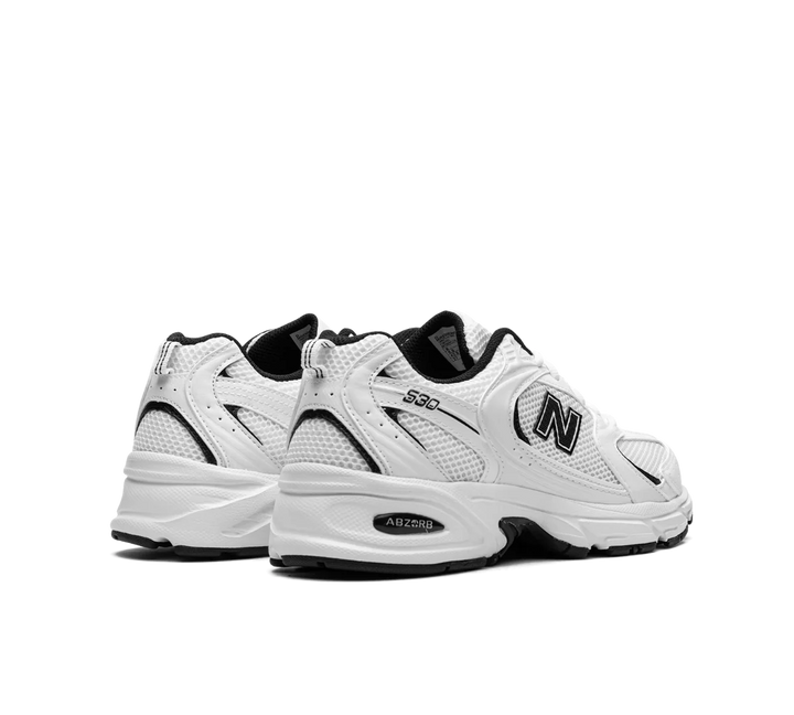 New Balance 530 White Black   (Pronta Entrega)
