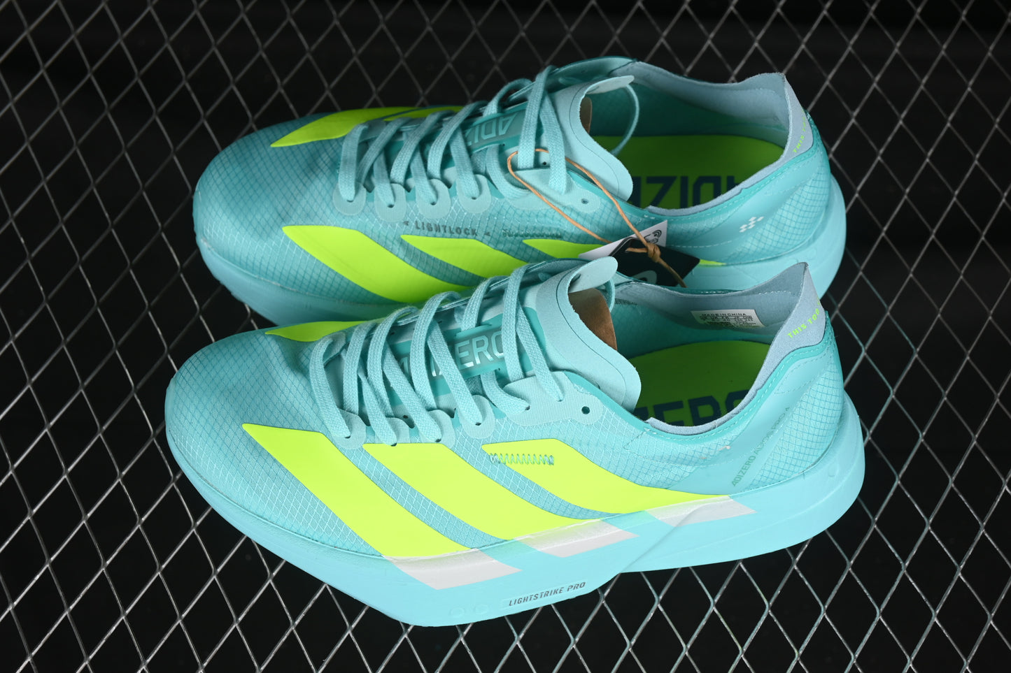 ADIZERO ADIOS PRO4 FLASH AQUA     (Pronta Entrega)