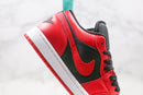 Jordan 1 Low Bred Toe Red
