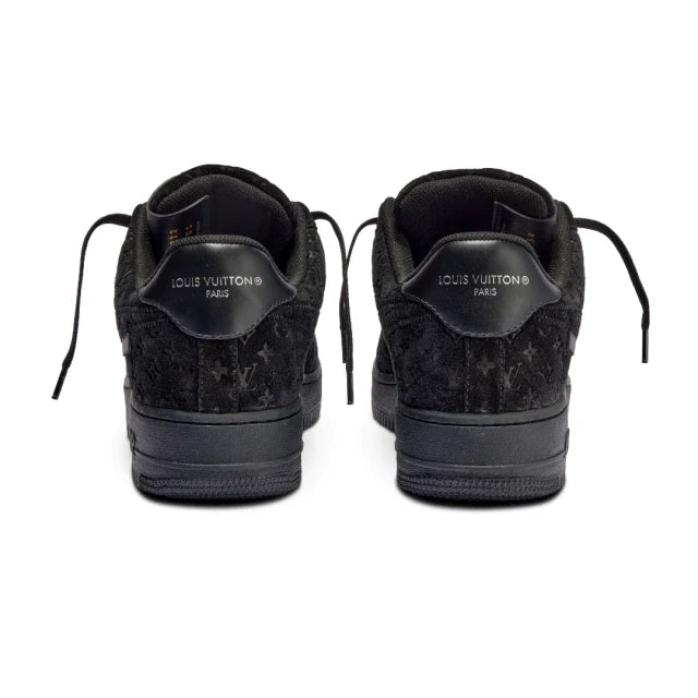 Louis Vuitton x Nike Air Force 1 Low By Virgil Abloh Black