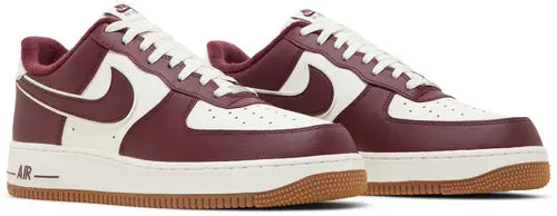 Air Force 1 '07 LV8 'College Pack - Night Maroon'