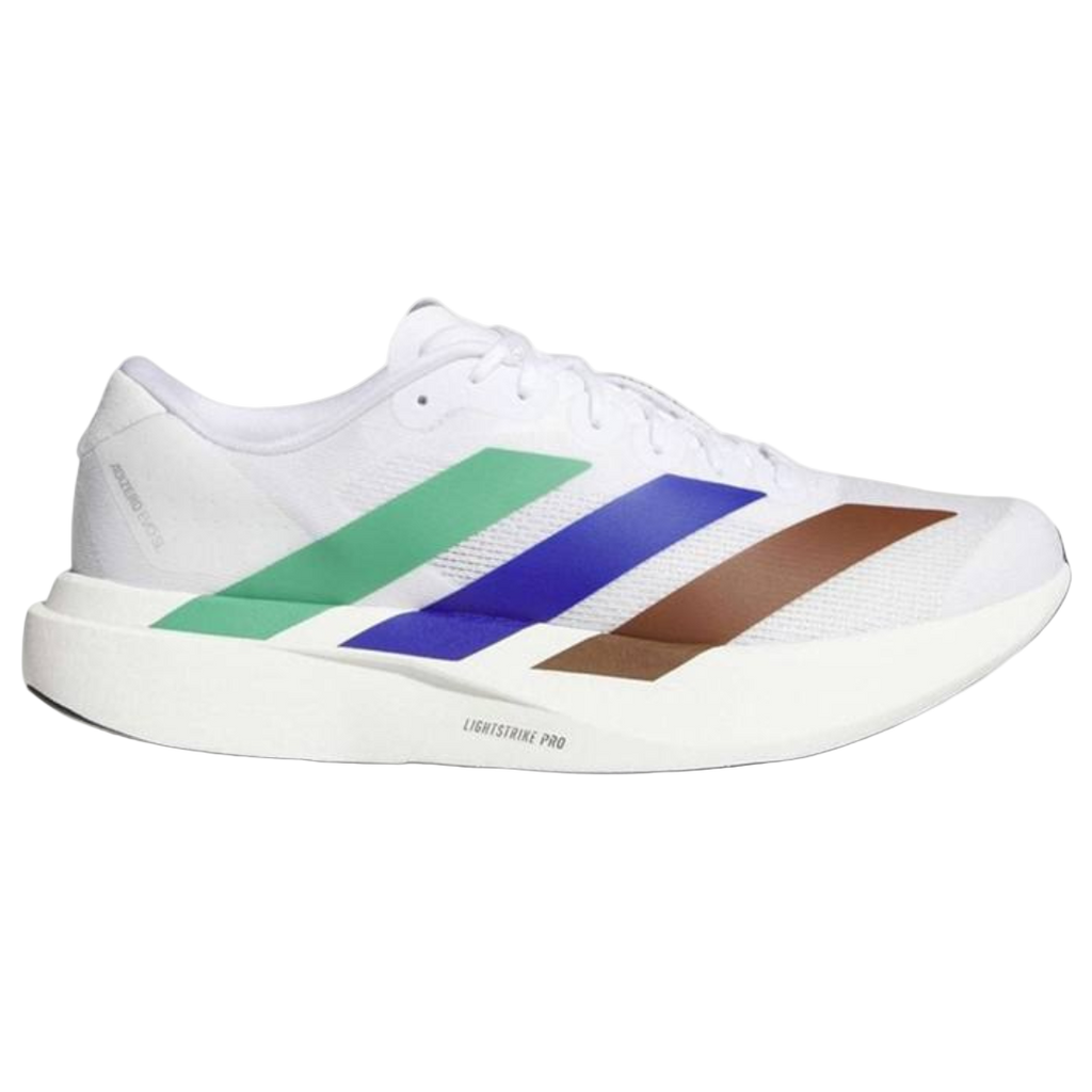 Adidas Adizero EVO SL - Branco/Verde/Azul/Marrom
