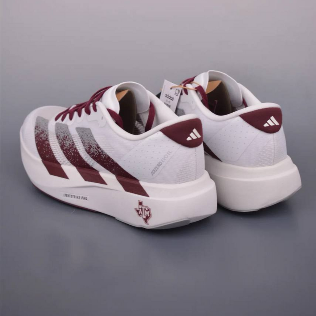 Adidas Adizero EVO SL - Branco/Vermelho Vinho