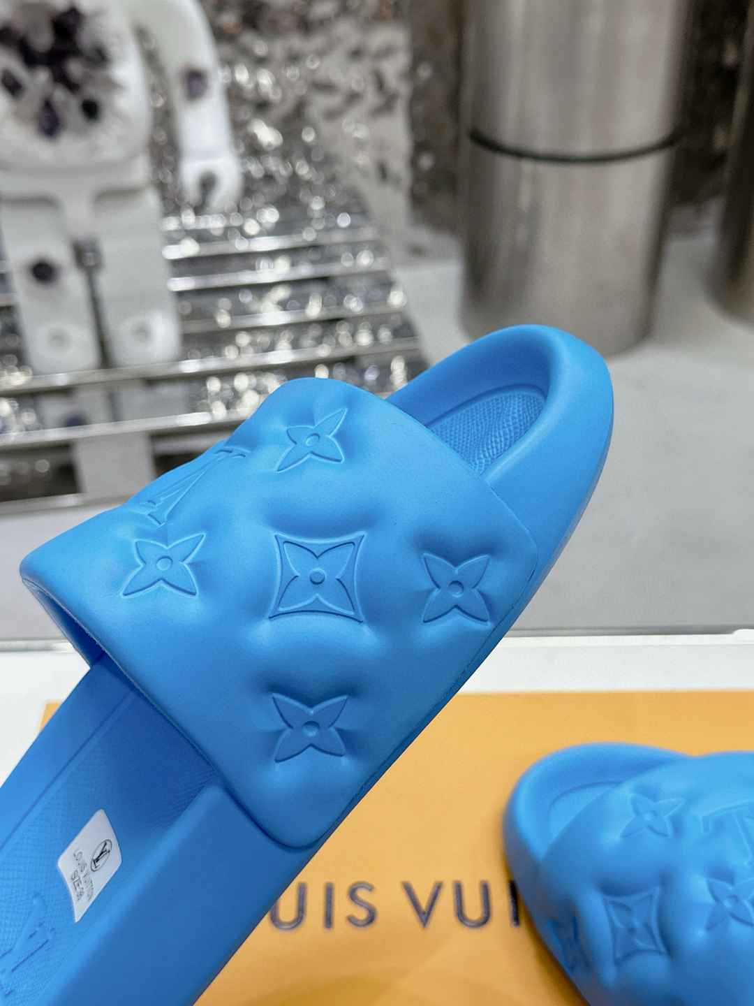 Chinelo Louis Vuitton Blue