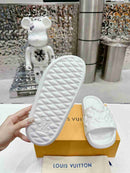 Chinelo Louis Vuitton White