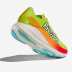 Hoka Rocket X 2 Unissex - Verde/Laranja