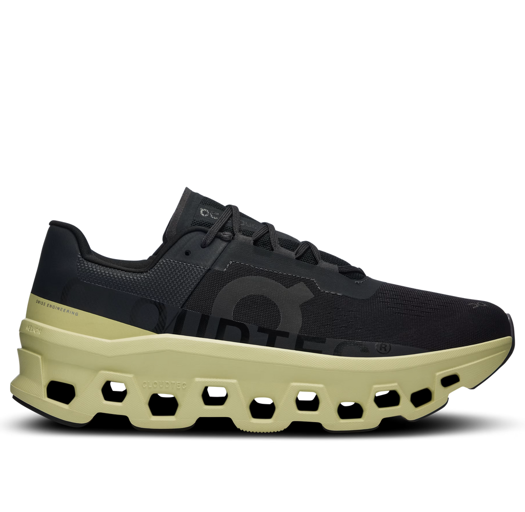 On Cloudmonster “Black | Acacia”