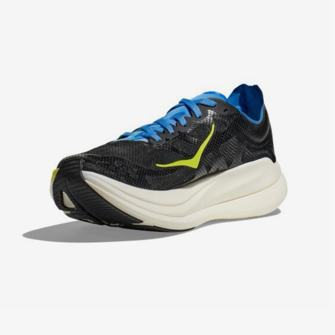 Hoka Rocket X 2 Unissex - Preto/Multi