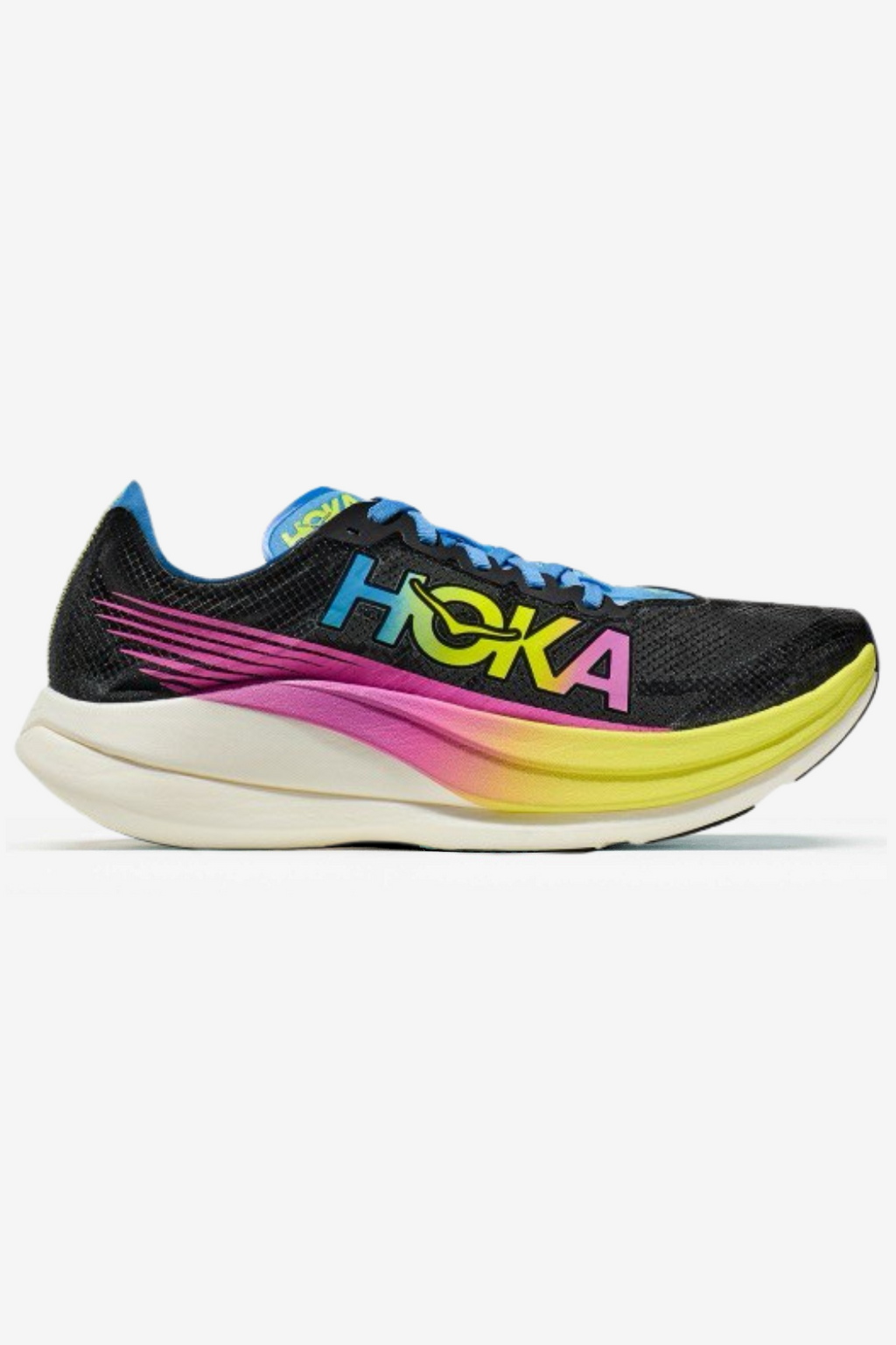 Hoka Rocket X 2 Unissex - Preto/Multi