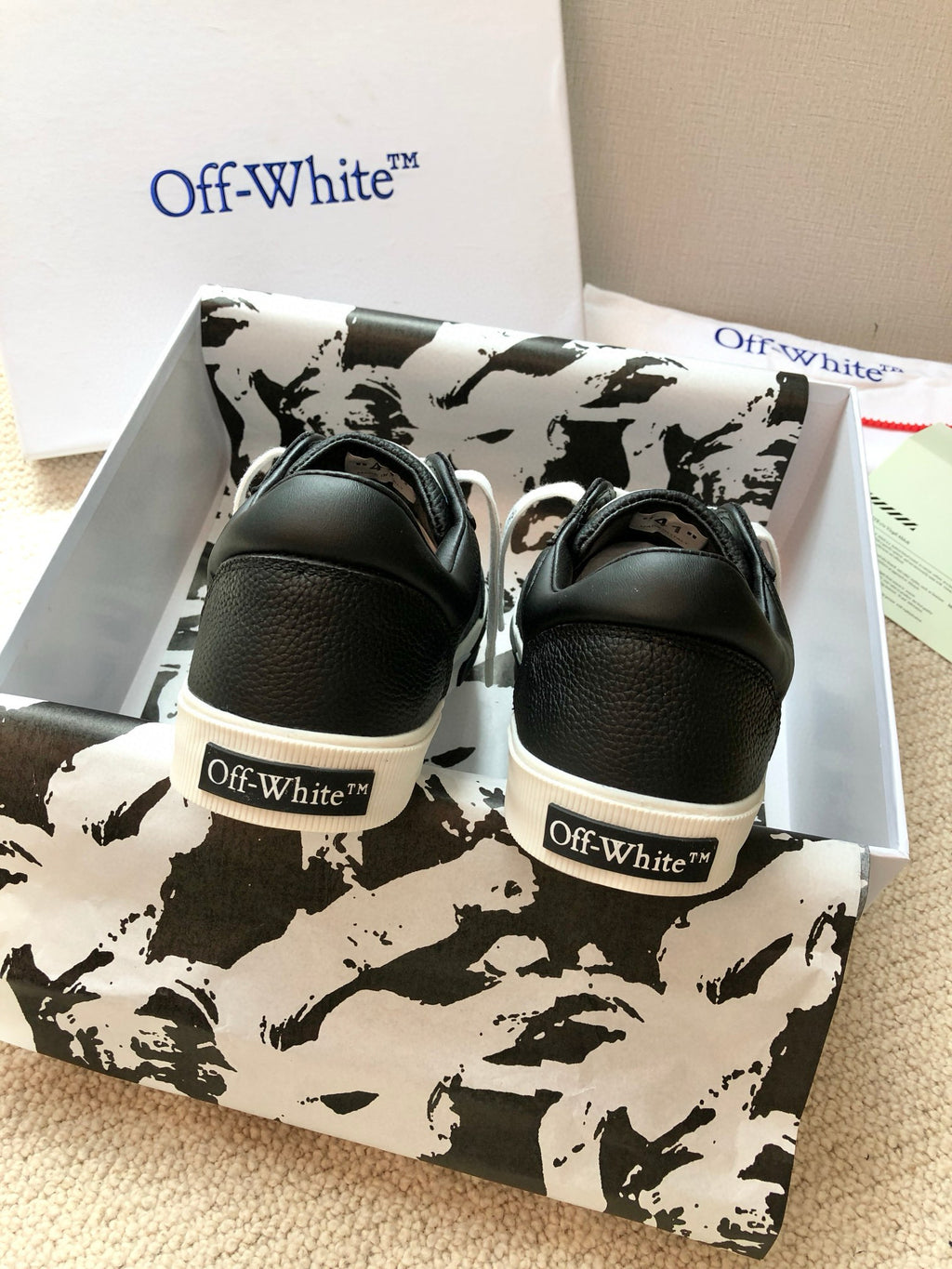 Off-White New Low Vulcanized Black