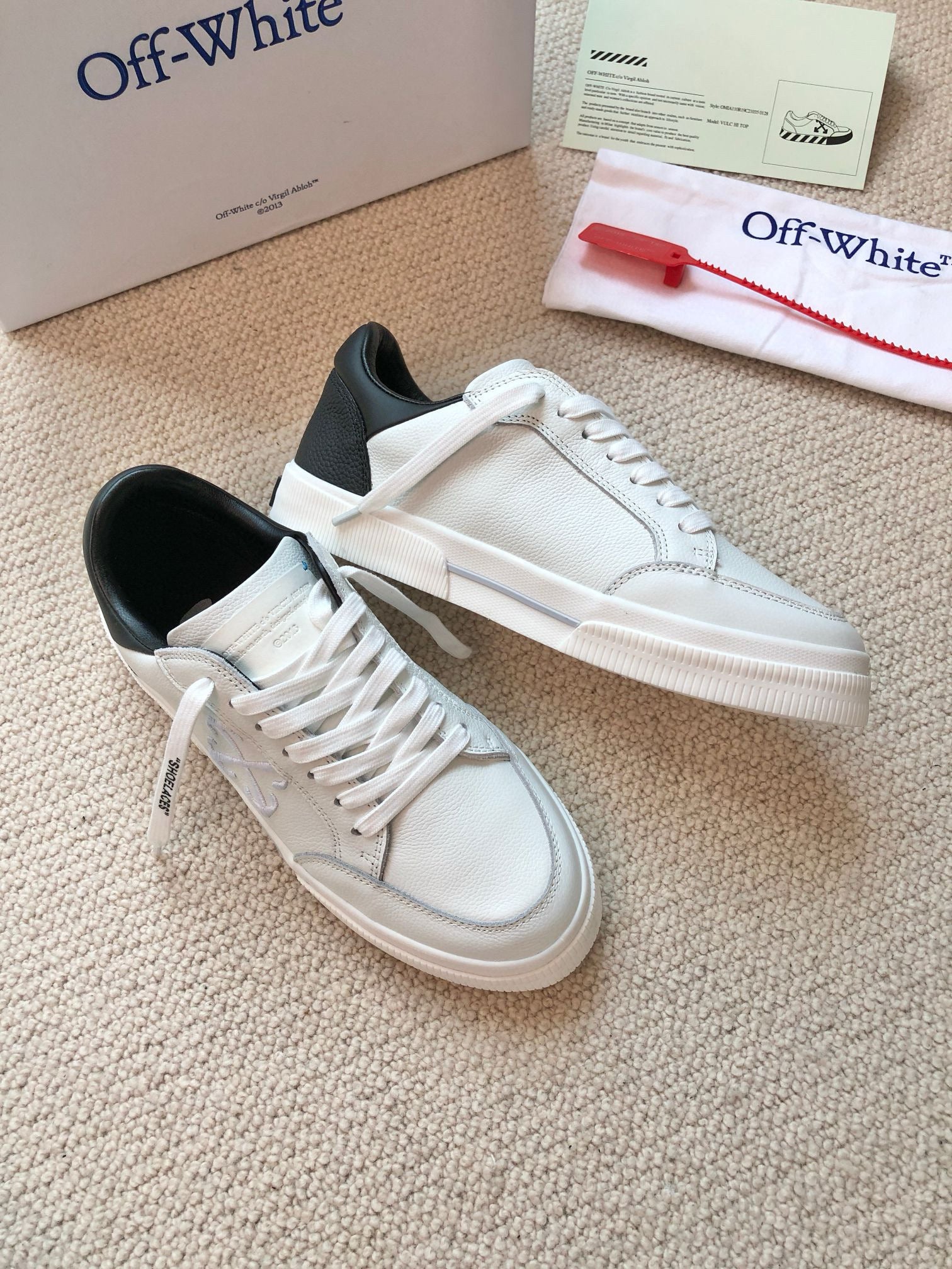 Off-White New Low Vulcanized White/Black