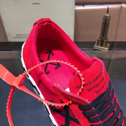 Off-White Vulcanized Red