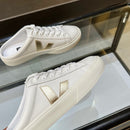 Veja Womens Mesh Leather White/Gold